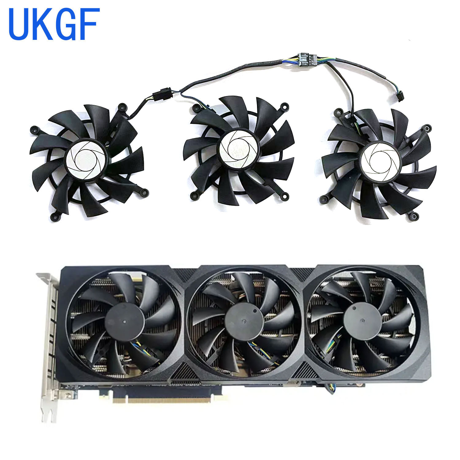 Cmp 50Hx Mining Card - New Cooler Replacement Fan 4PIN HA9015H12SC-Z