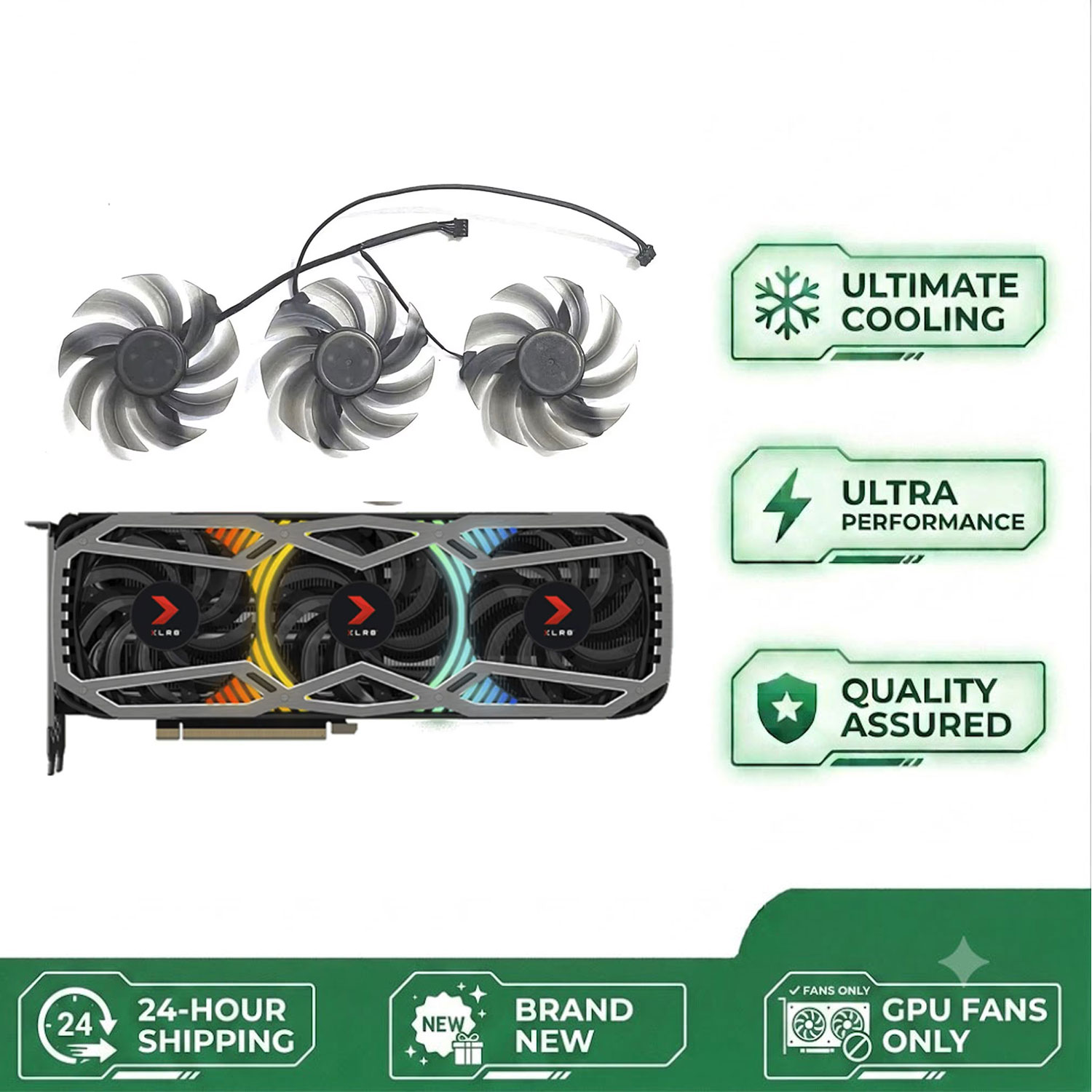 NEW Suitable for PNY RTX 3070  - Rtx 3090 24Gb Graphics Card ulasan dan harga