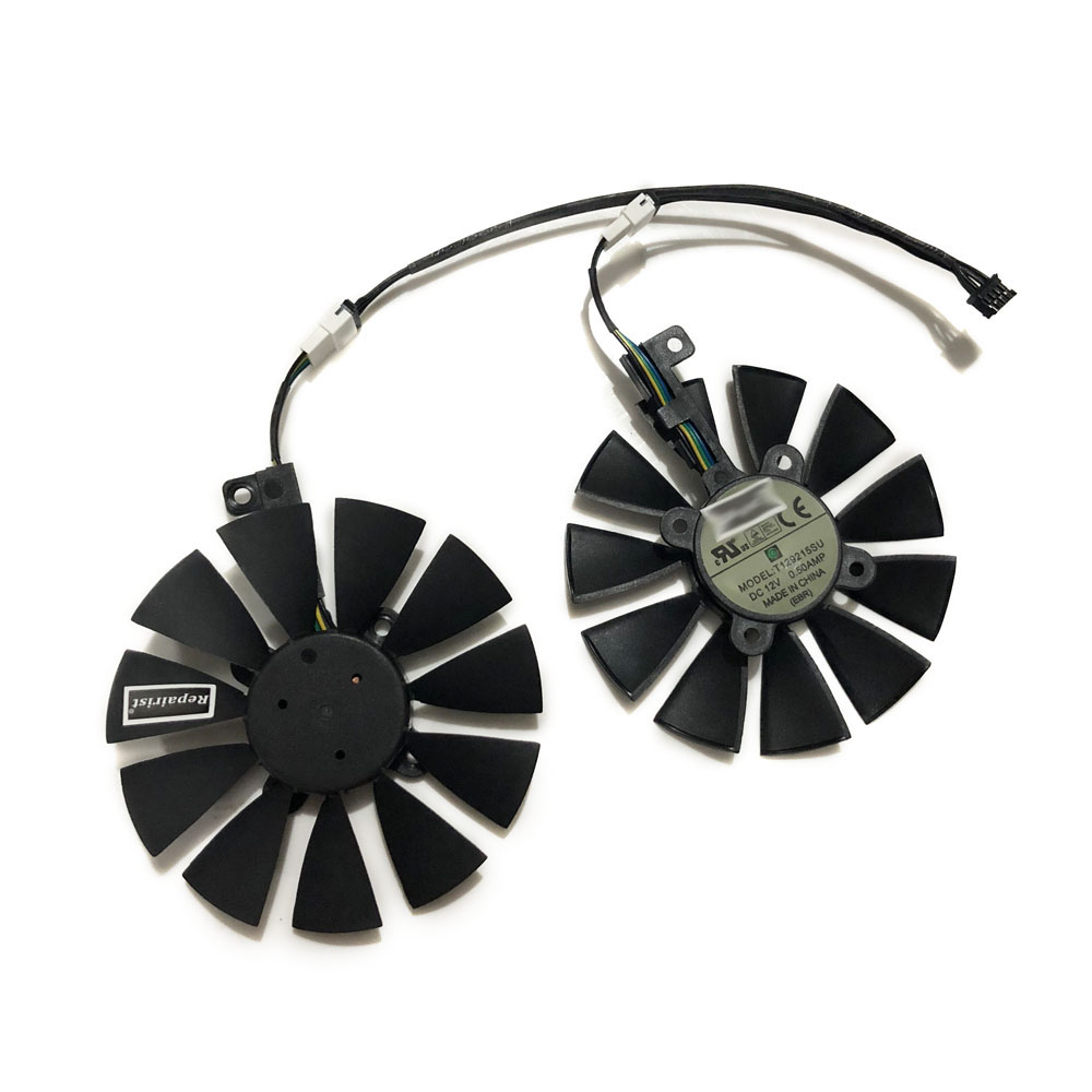 2pcs/Set,Video Cards Fan,T1292 - Rx 580 8Gb 2048Sp Gpu ulasan dan harga