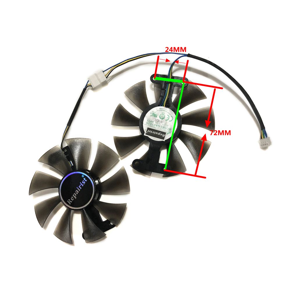 Graphics Card Fan,Video VGA GP - Rx 580 8Gb 2048Sp Gpu ulasan dan harga