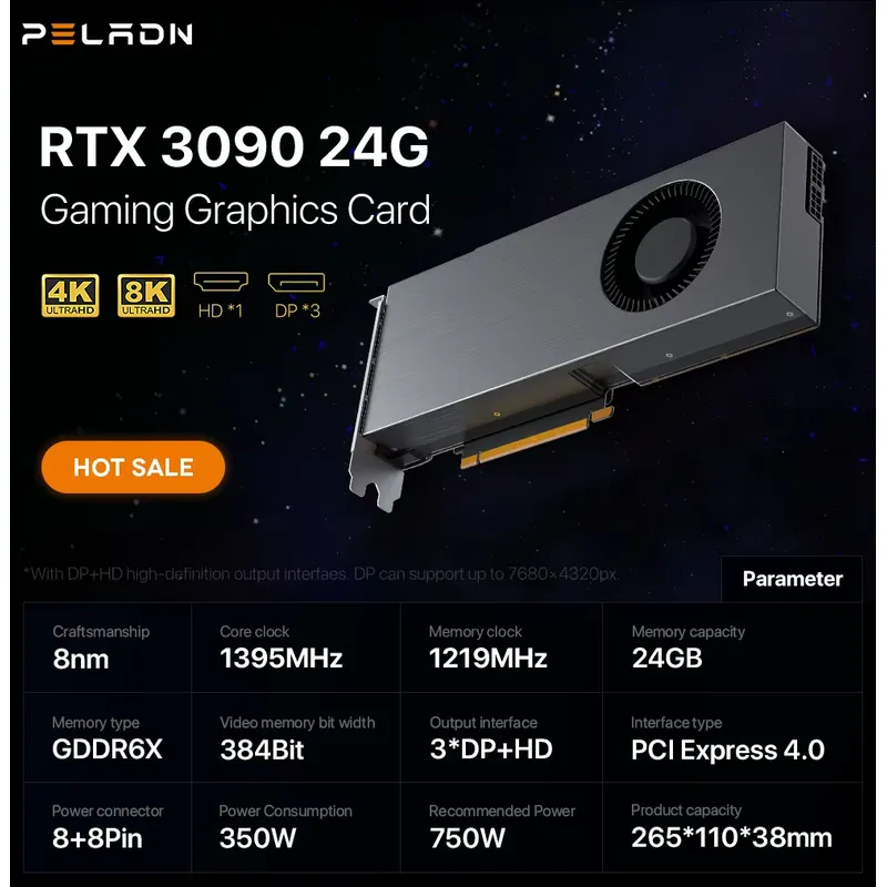 Hot Sale Low Price AI Server G - Rtx 3090 24Gb Graphics Card ulasan dan harga