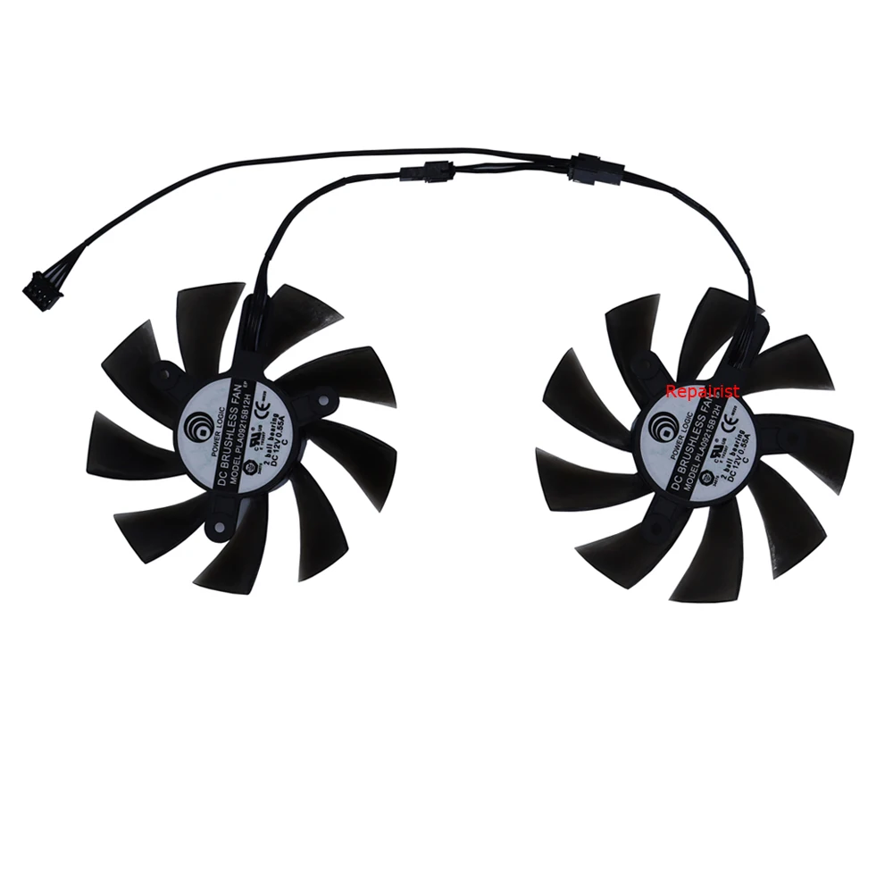 2Pcs/Set,PLA09215B12H,GPU Grap - Rx 580 8Gb 2048Sp Gpu ulasan dan harga