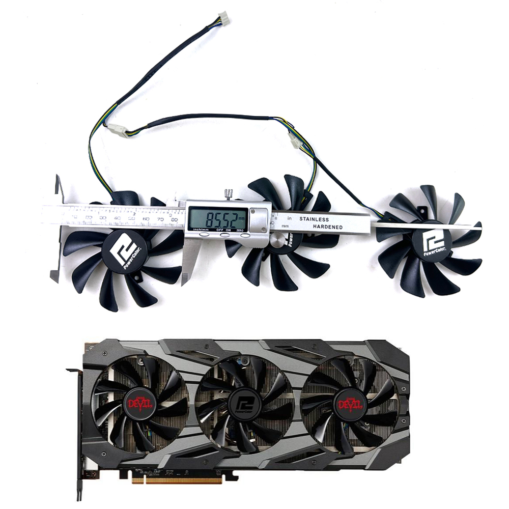 NEW Cooling Fan 4PIN T129215BU - Rx 5700 Xt 8Gb Video Card ulasan dan harga
