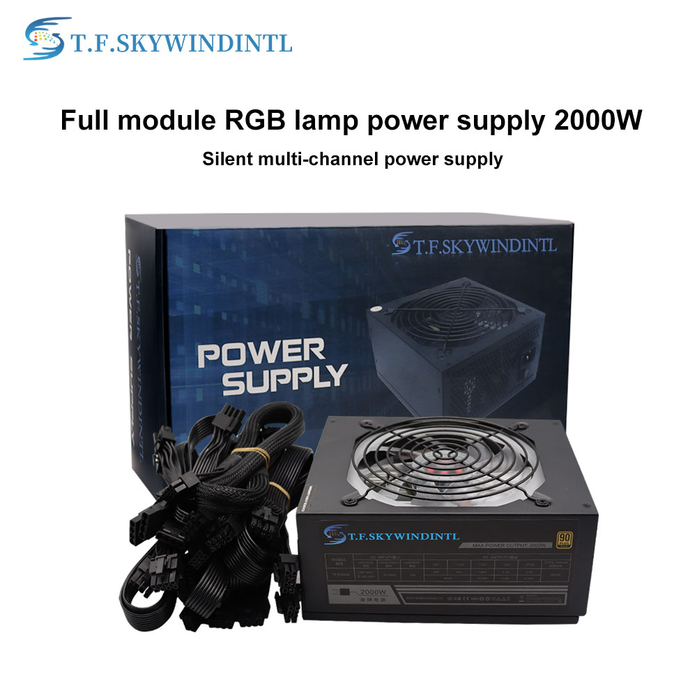 2000W RGB Full Moduler ATX Pow - 2000W Atx Mining Power Supply ulasan dan harga