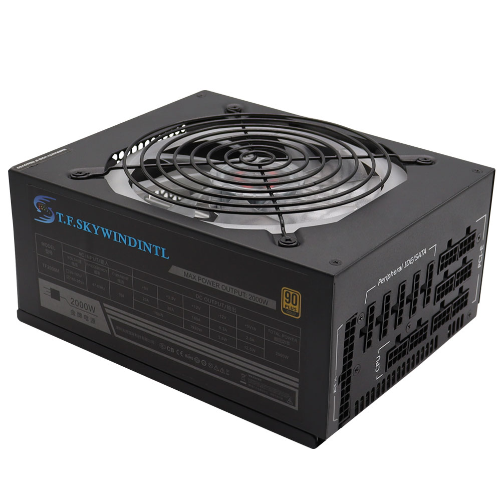 2000W RGB Full Moduler ATX Pow - 2000W Atx Mining Power Supply ulasan dan harga