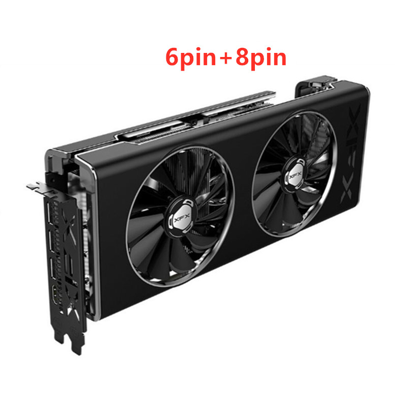 XFX RX 5700XT RX5700 XT 8GB Of - Rx 5700 Xt 8Gb Video Card ulasan dan harga