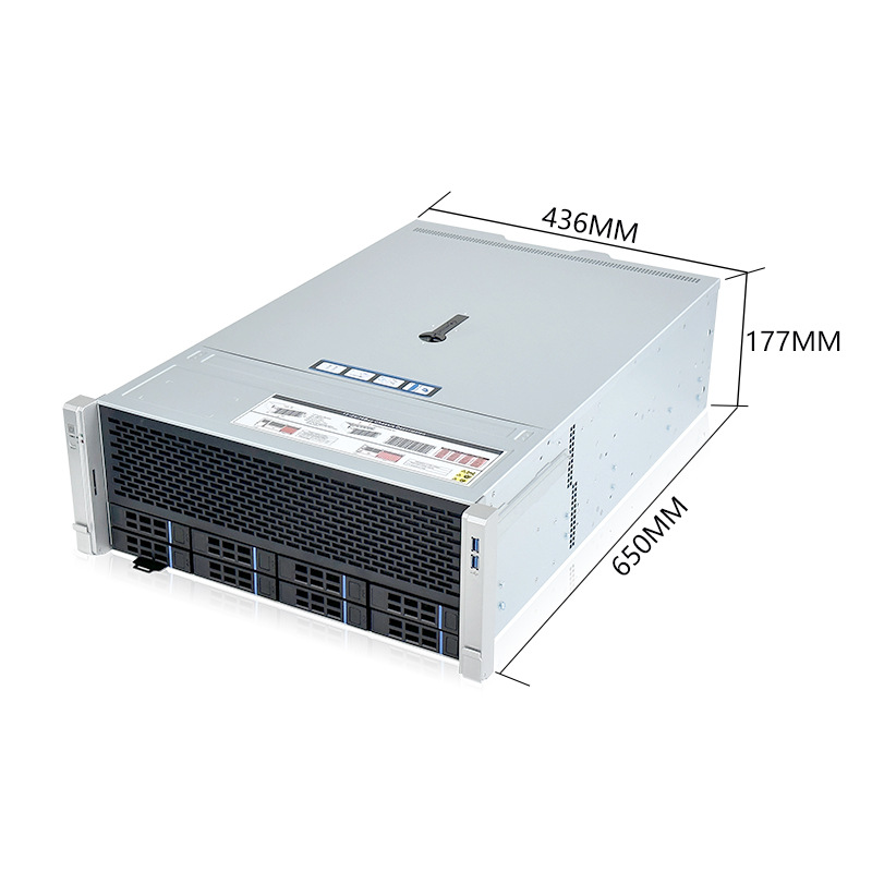 ALEO 4U 8-Bay Rackmount AI GPU - 8 Gpu 4U Server Chassis ulasan dan harga
