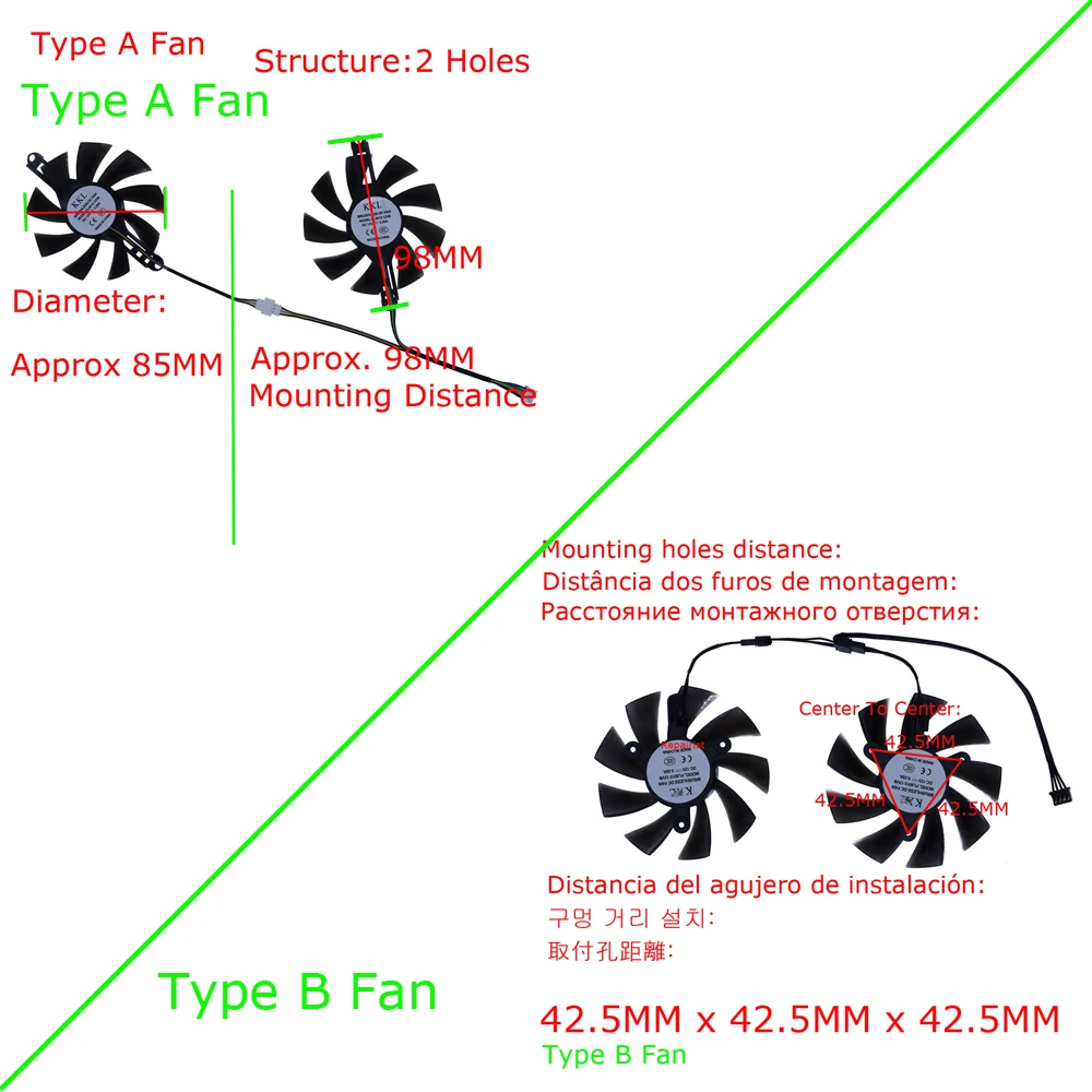 2Pcs/Set,Video Card Fan,T12921 - Rtx 3070 8Gb Graphics Card ulasan dan harga