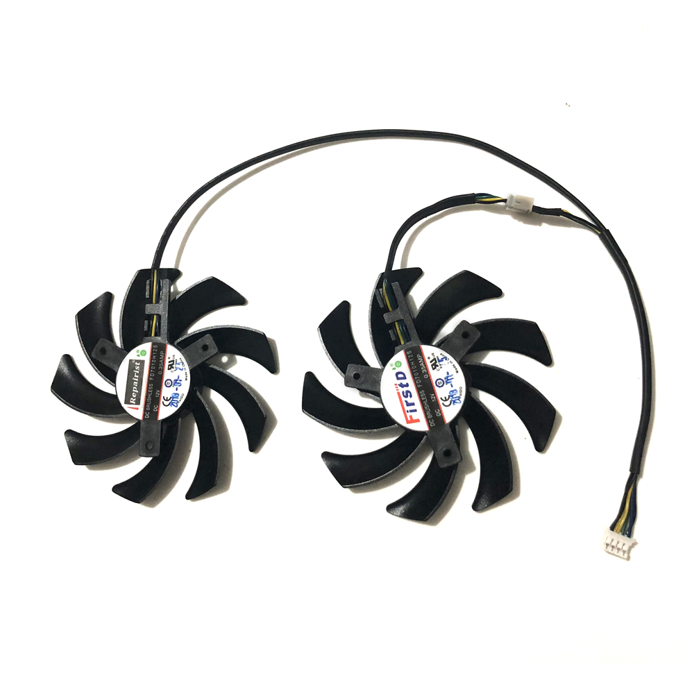 Video Card Fan GPU Cooler For  - Rx 5700 Xt 8Gb Video Card ulasan dan harga