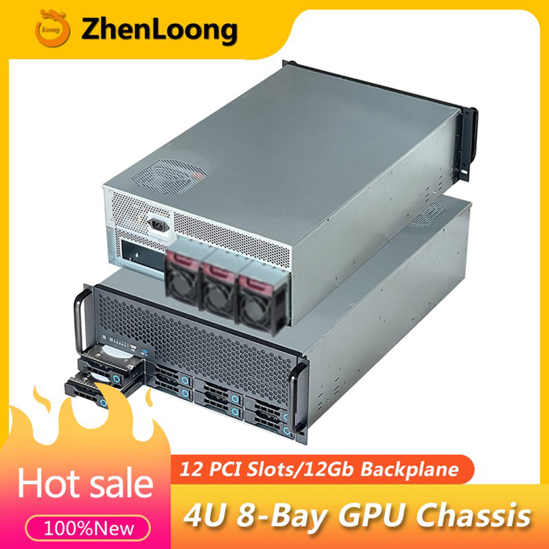 ZhenLoong GPU  4U Server Rack  - 8 Gpu 4U Server Chassis ulasan dan harga