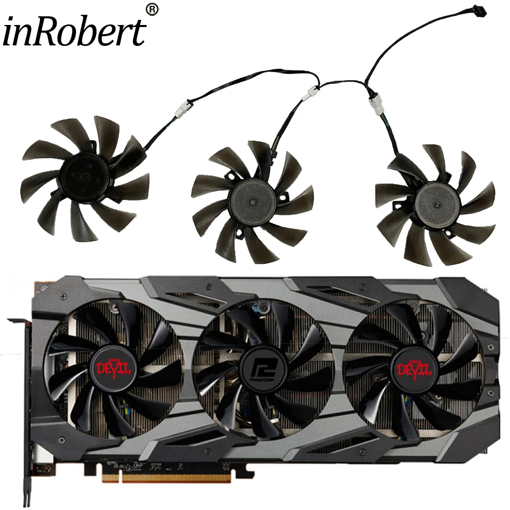 DIY 85MM T129215SU Video Card  - Rx 5700 Xt 8Gb Video Card ulasan dan harga