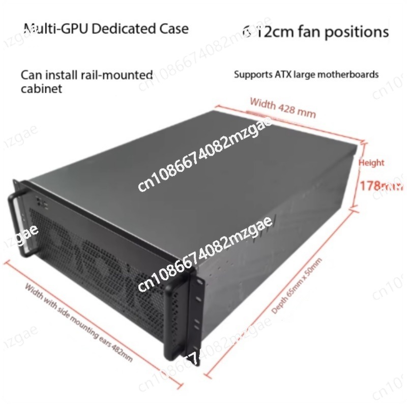 4U multi-graphics card chassis - 8 Gpu 4U Server Chassis ulasan dan harga