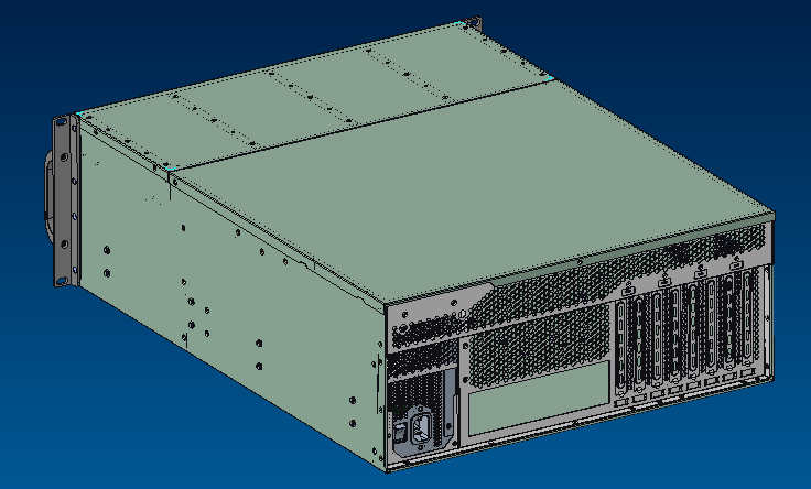 Rack 4U 4bays Hotswap Server c - 8 Gpu 4U Server Chassis ulasan dan harga