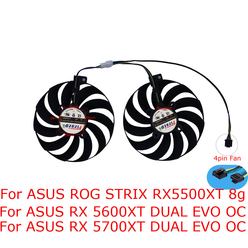 Video Card Cooling Graphics Co - Rx 5700 Xt 8Gb Video Card ulasan dan harga