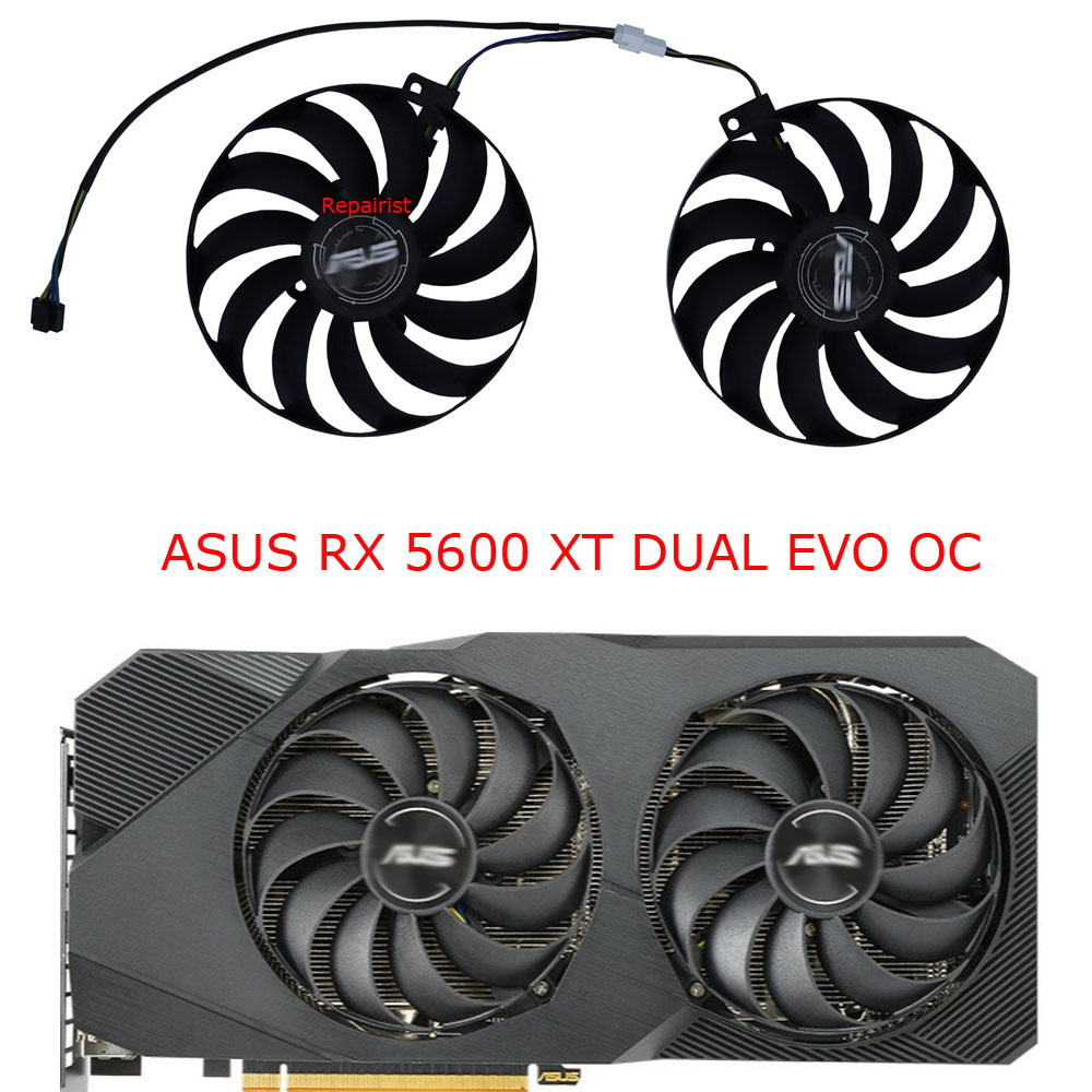 Video Card Cooling Graphics Co - Rx 5700 Xt 8Gb Video Card ulasan dan harga