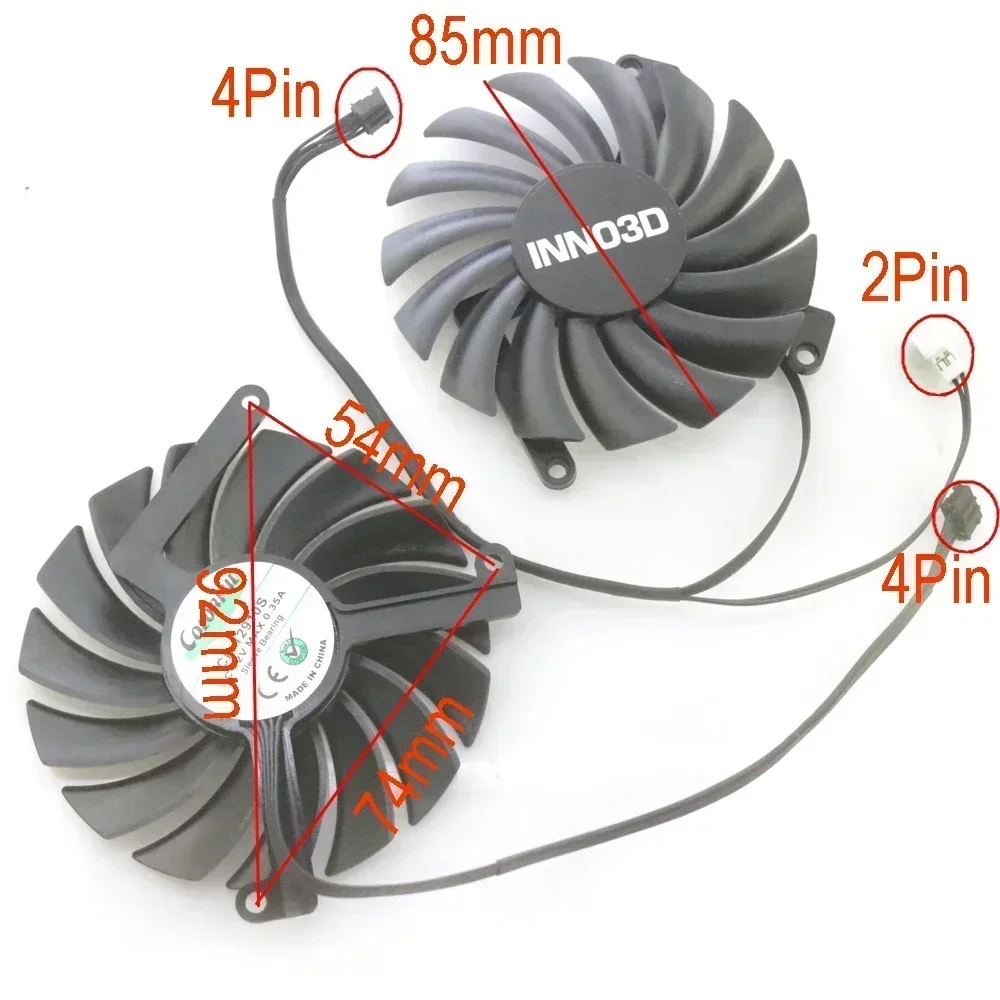 2pcs/lot CF-12910S 85mm DC12V  - Rtx 3070 8Gb Graphics Card ulasan dan harga